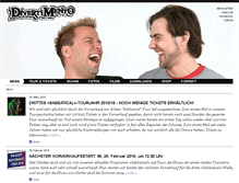 Tablet Screenshot of cabaret-divertimento.ch